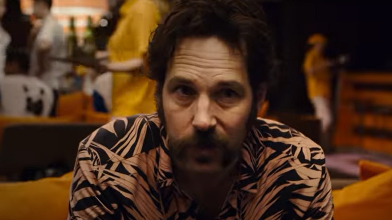 Paul Rudd in patterned shirt