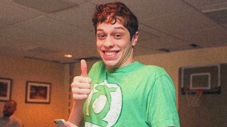 Pete Davidson giving thumbs up