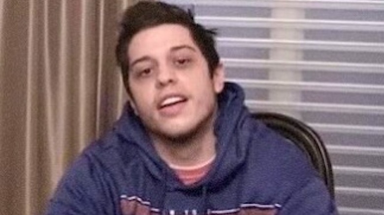 Pete Davidson smiling