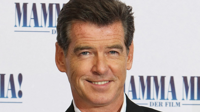 Pierce Brosnan at the Mamma Mia premiere 