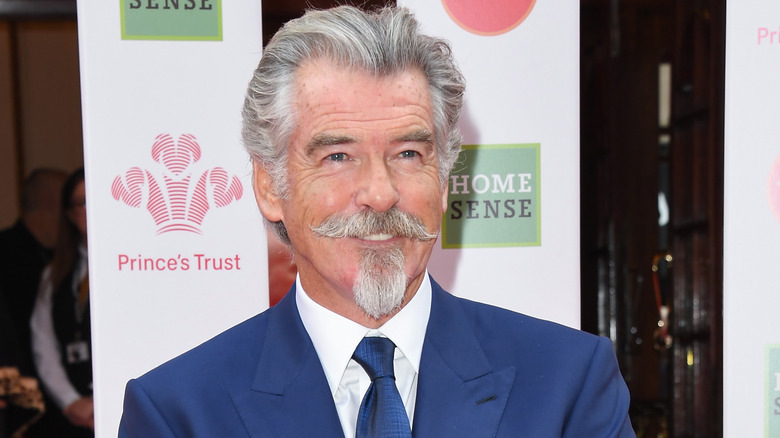 Pierce Brosnan grinning 