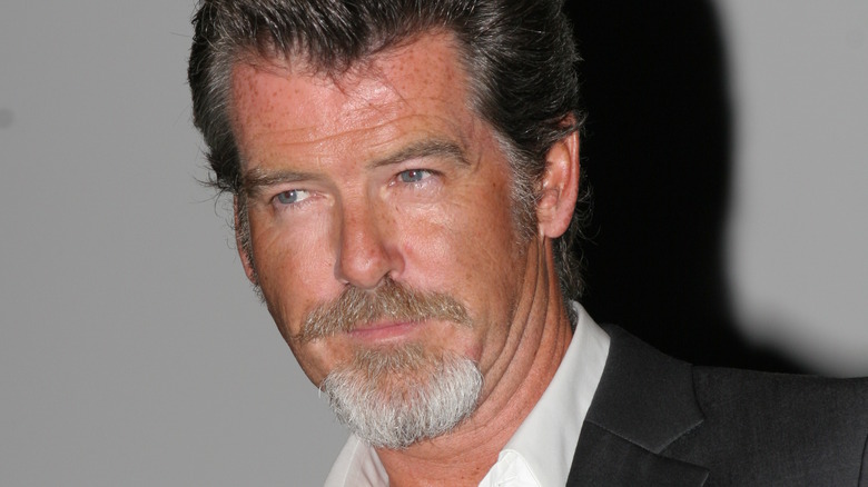 Pierce Brosnan with a beard in 2005