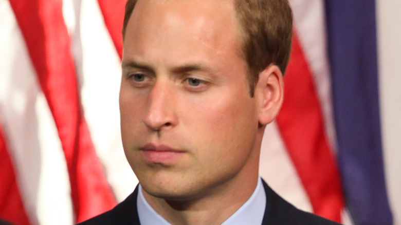 Prince William poses 