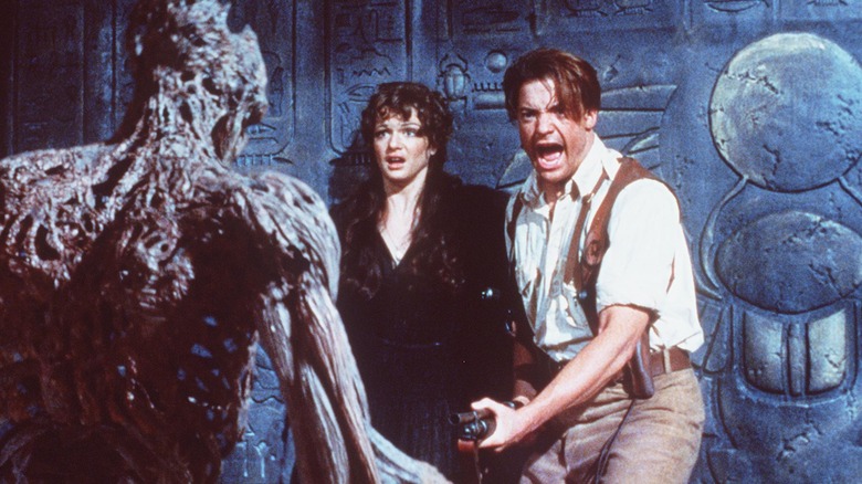 Rachel Weisz and Brendan Fraser in 'The Mummy.'