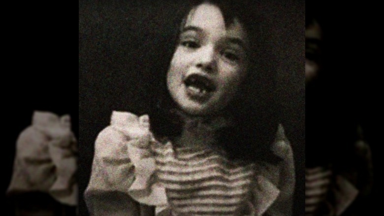 Rachel Weisz as a child