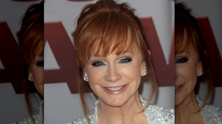 Reba McEntire smiling