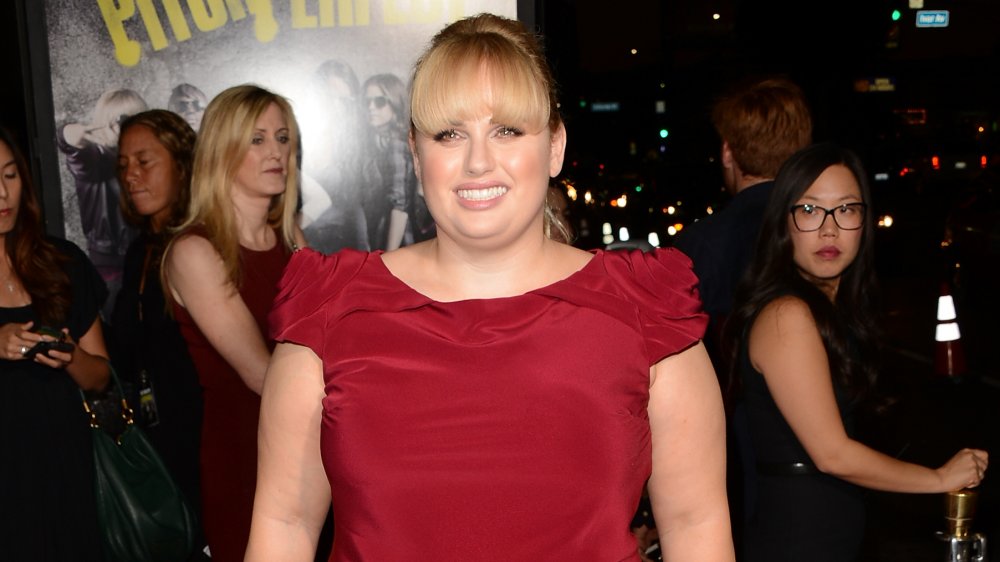 Rebel Wilson at the premiere of Pitch Perfect 