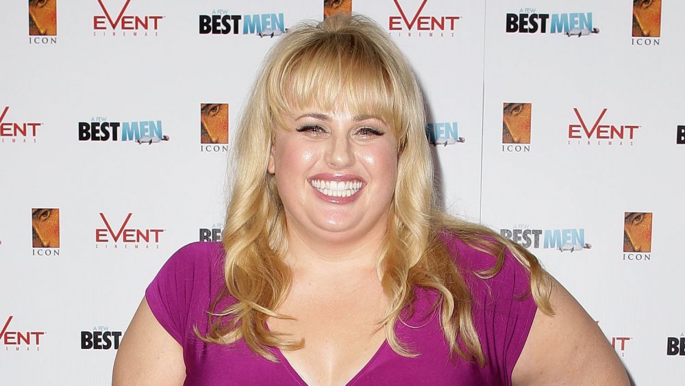 Rebel Wilson with bangs 