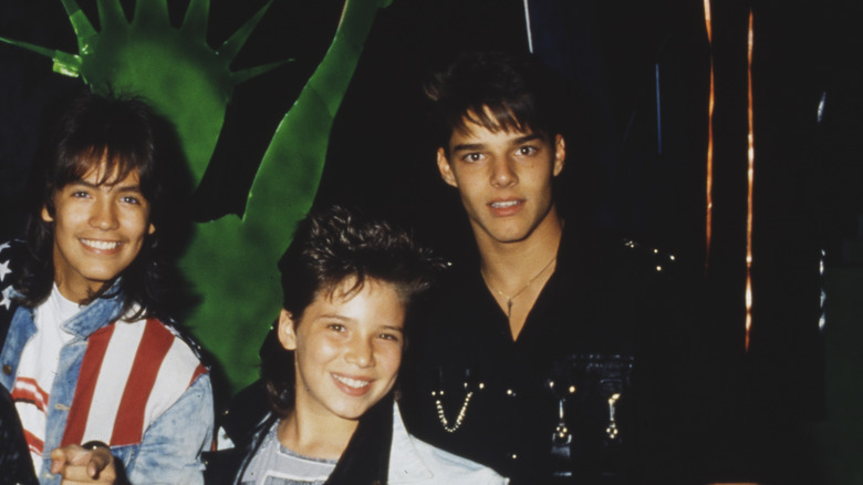 Ricky Martin with Menudo