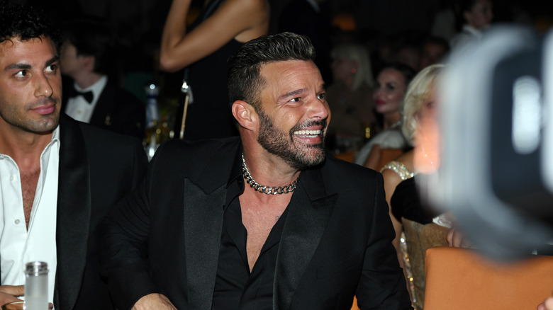 Ricky Martin smiling