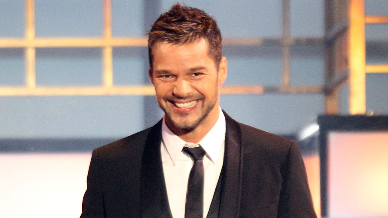 Ricky Martin smiling