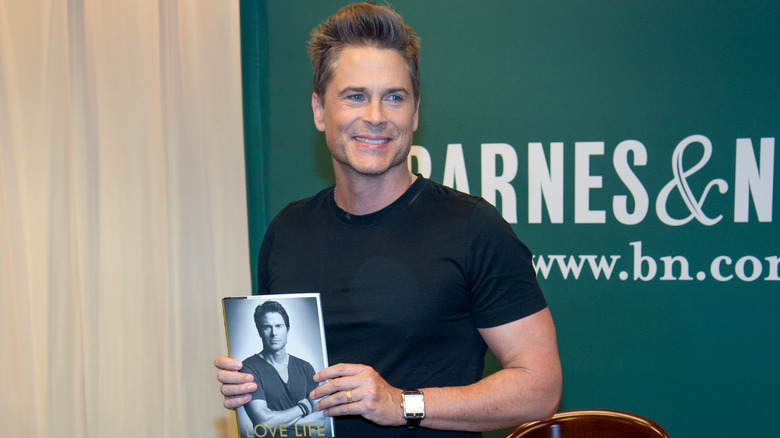 Robe Lowe attending the book signing of 'Love Life' at Barnes & Noble 