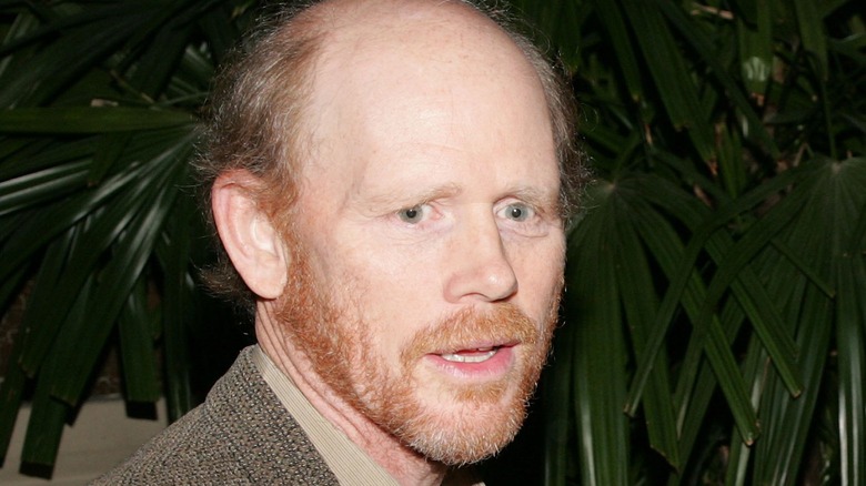 Ron Howard in front of a tree
