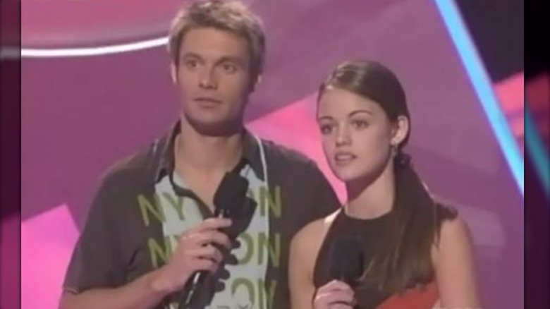 Ryan Seacrest and Lucy Hale on American Juniors