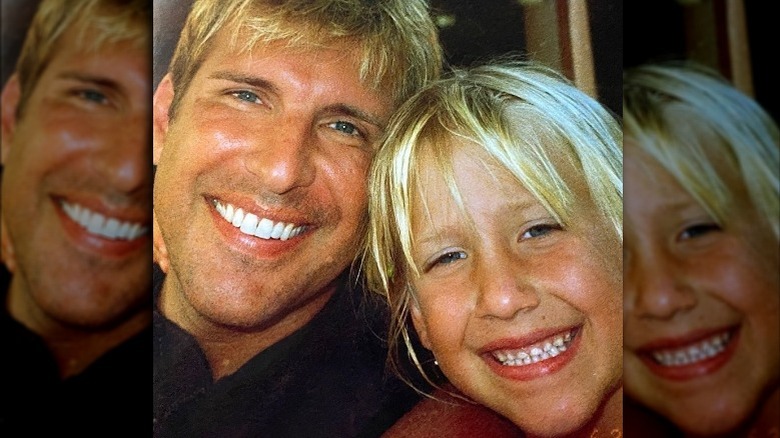 Todd and Savannah Chrisley smiling