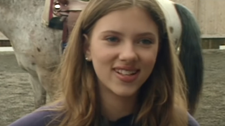 Scarlett Johansson at 13 years old