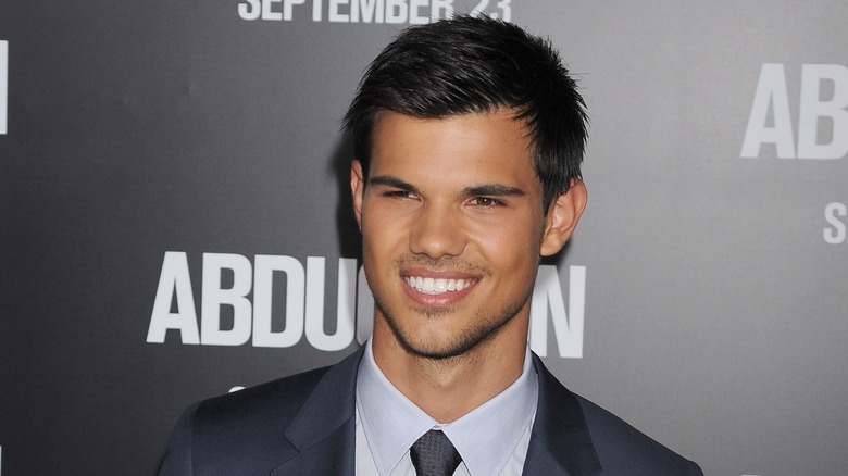 Taylor Lautner smiling