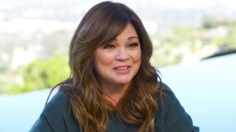 Valerie Bertinelli smiling during interview