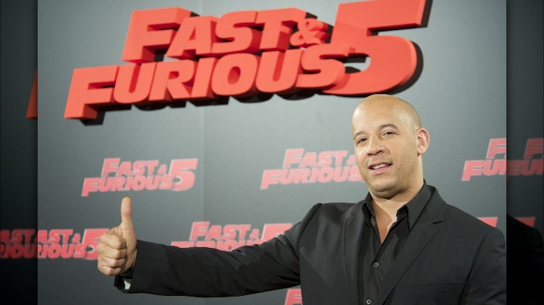 Vin Diesel Fast Five premiere