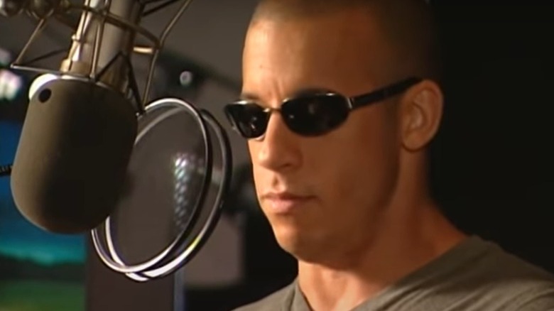 Vin Diesel recording The Iron Giant