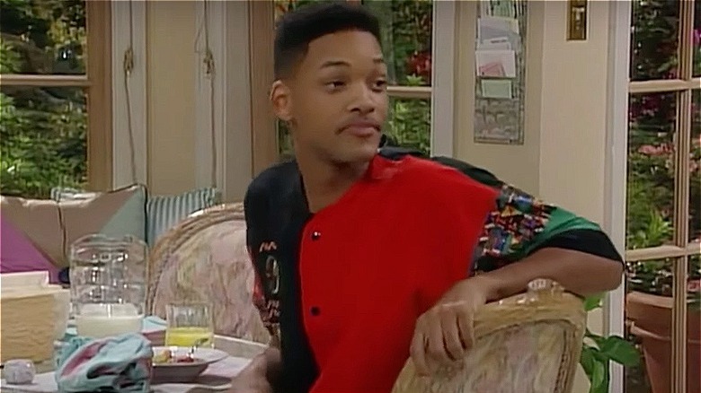 Will Smith playing the Fresh Prince 