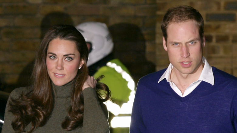 Kate Middleton and Prince William walking together