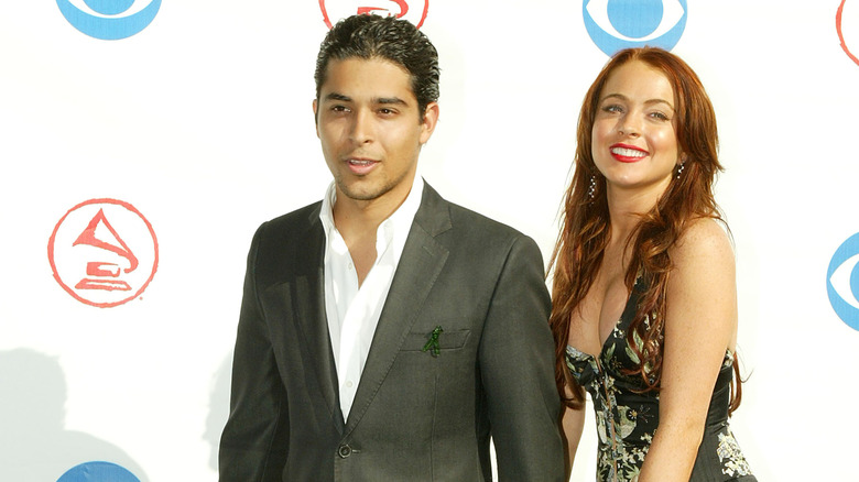 Wilmer Valderrama, Lindsay Lohan, 2004 red carpet photo