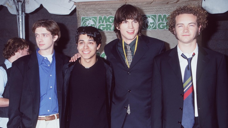 Topher Grace, Wilmer Valderrama, Ashton Kutcher, Danny Masterson, 1998 photo