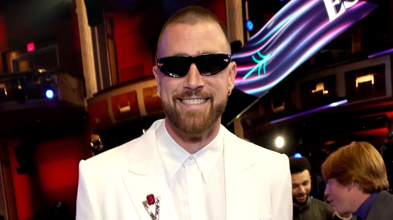 Travis Kelce in sunglasses