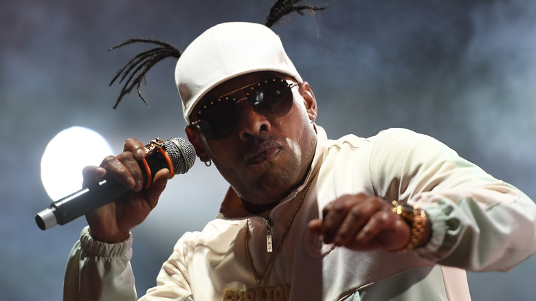 Coolio performing