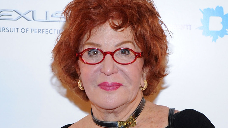 Sally Jessy Raphael posing at event