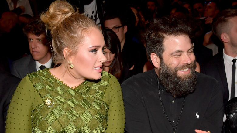 Adele and Simon Konecki