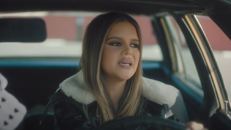 Maren Morris driving