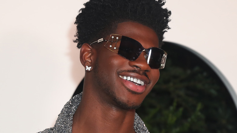 Lil Nas X wearing sunglasses