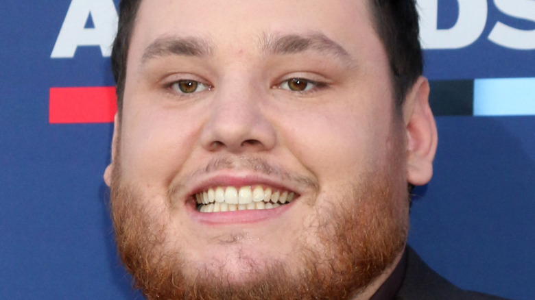 Luke Combs smiling