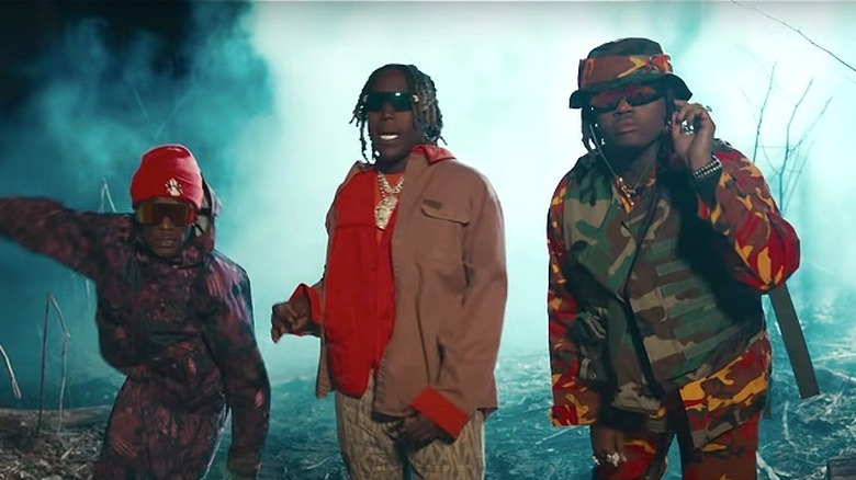 Don Toliver, Gunna, and Lil Uzi Vert in "His & Hers"