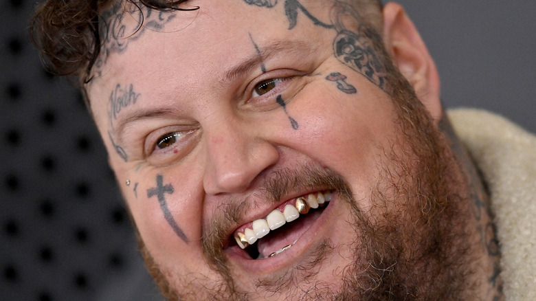 Jelly Roll's face tattooos