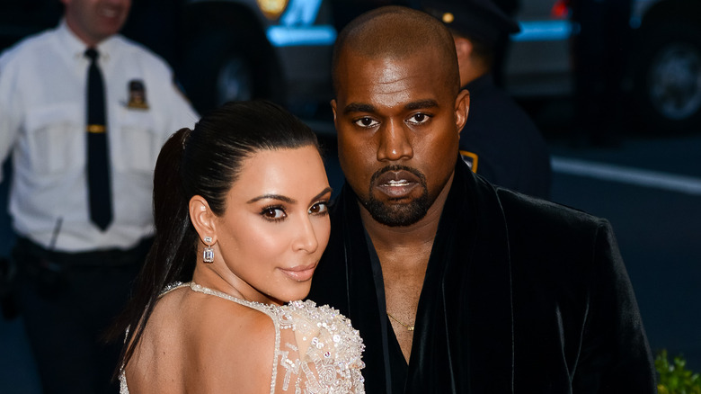 Kim Kardashian and Kanye West