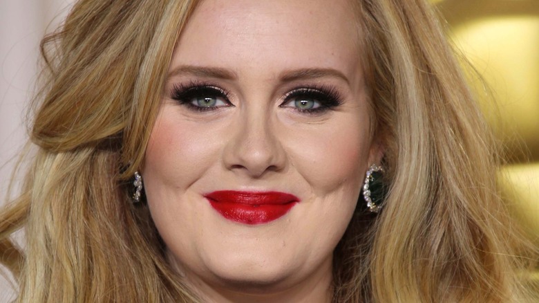 Adele at an event 