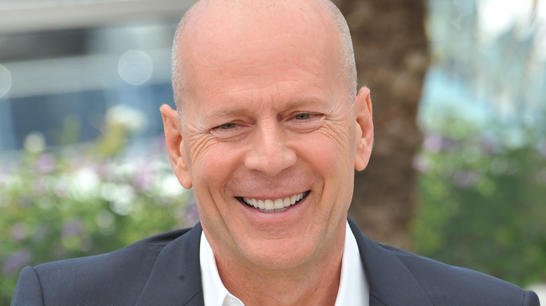 Bruce Willis smiling