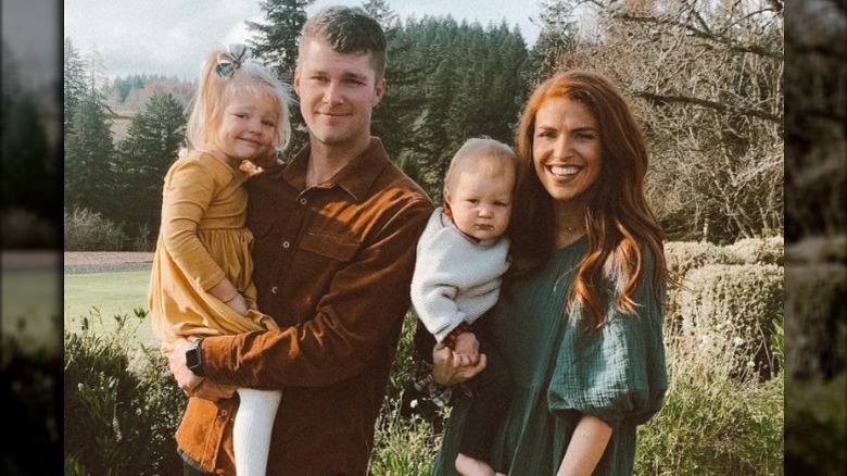 Jeremy and Audrey Roloff with daughter, Ember and son, Bode