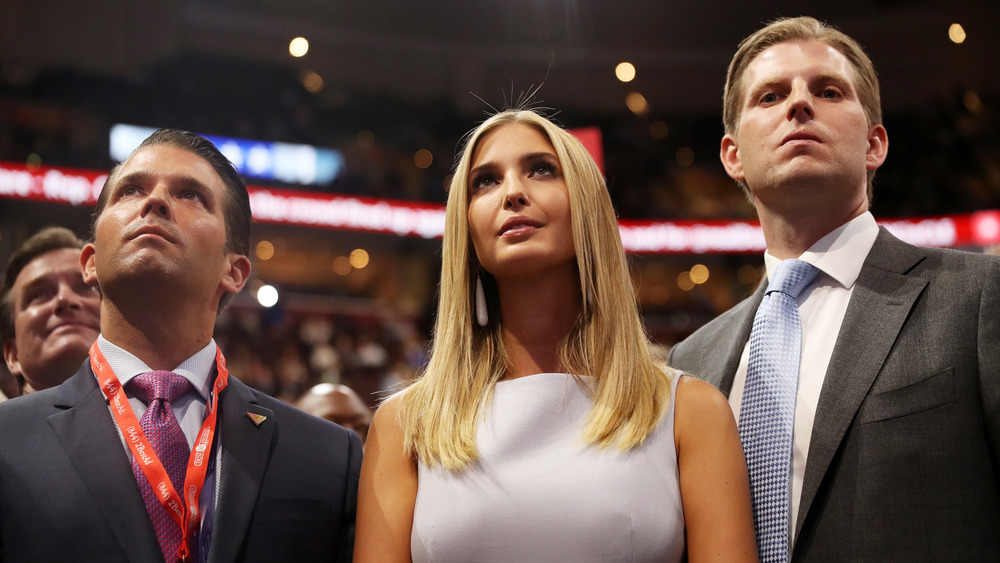 Don Jr Ivanka and Eric Trump