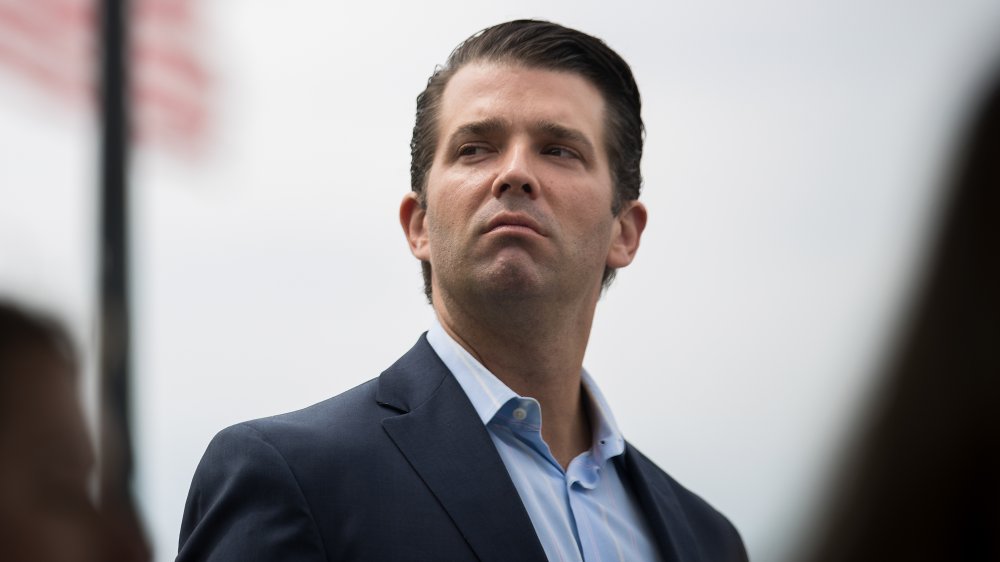 Donald Trump Jr. sneering 