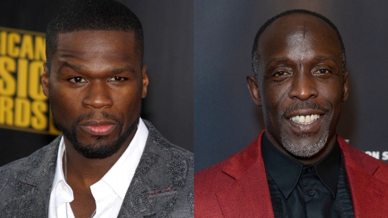 50 Cent and Michael K.Williams