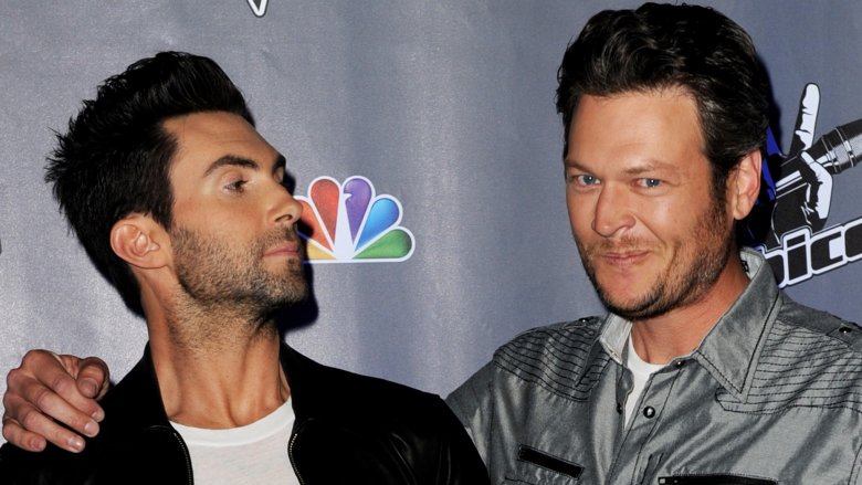 Adam Levine and Blake Shelton