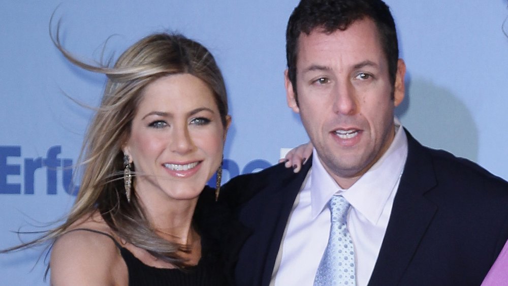 Jennifer Aniston and Adam Sandler