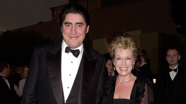 Alfred Molina and Jill Gascoine in 2000