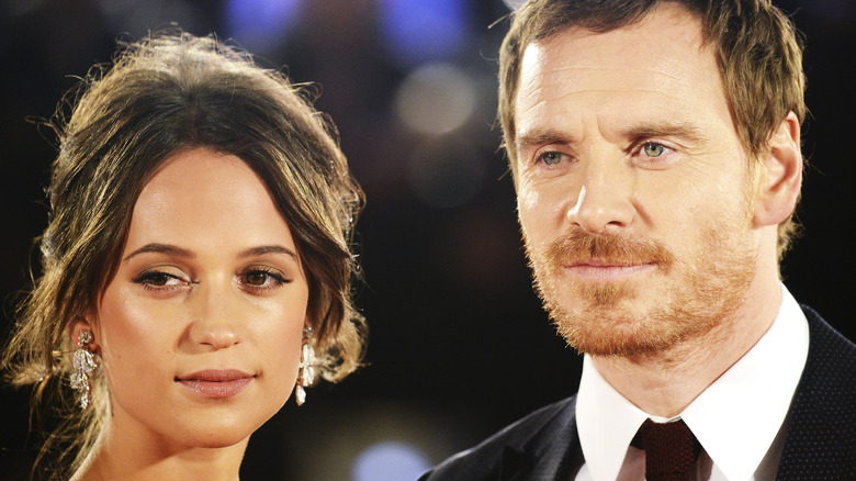 Alicia Vikander and Michael Fassbender