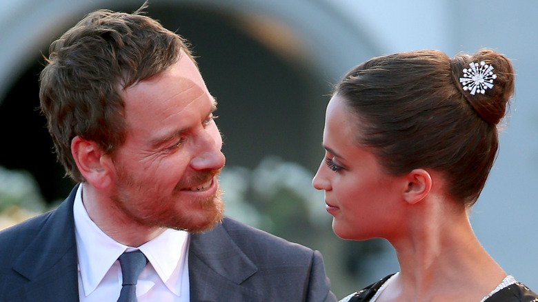 Michael Fassbender and Alicia Vikander