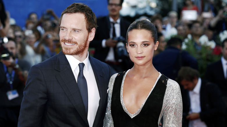 Michael Fassbender and Alicia Vikander